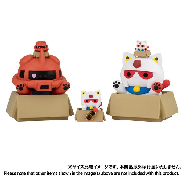 Mobile Suit Gundam Mega Cat Project Nyandam ☆LuckyCat (Box of 6 pcs) (847516)<br>[Pre-Order] - Image 4