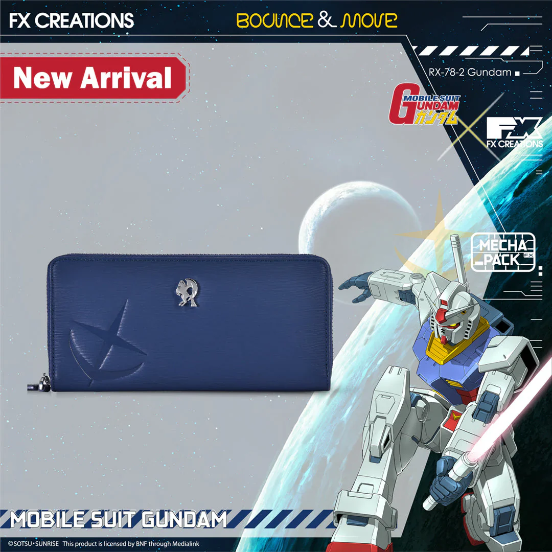 Mobile Suit Gundam RX-78-2 Leather Long Wallet