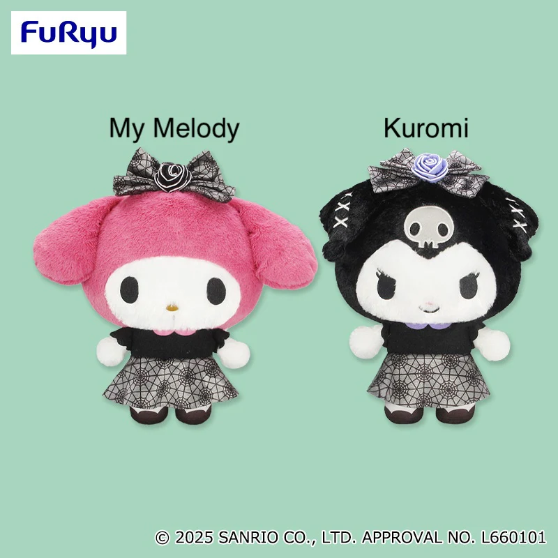 My Melody Kuromi Plush Toy 12 Inch – Dark Black - Image 2