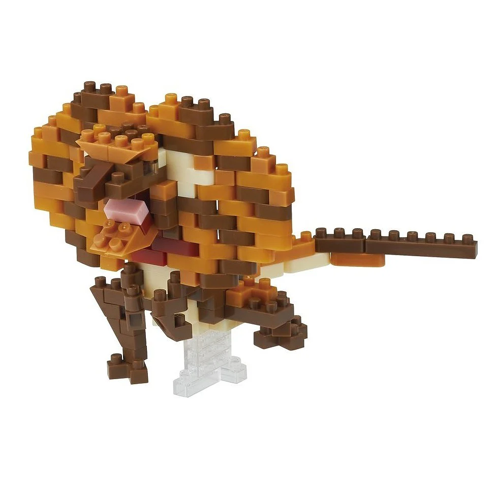 Nanoblock Frilled-Neck Lizard NBC-325 Building Kit - Image 2