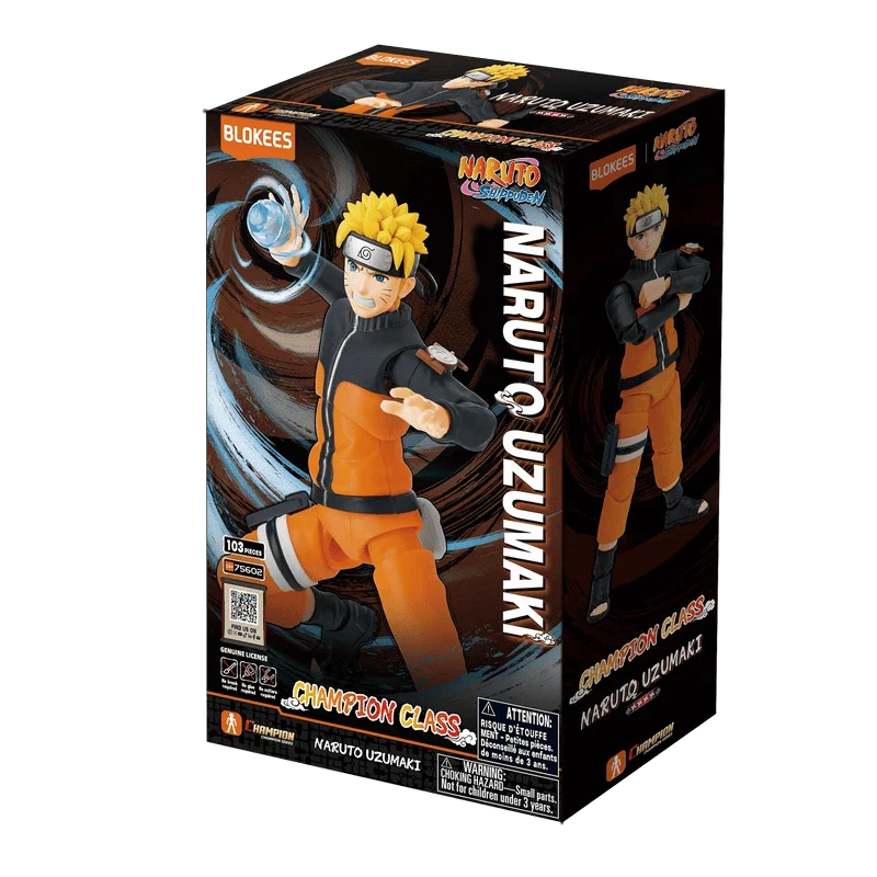 Naruto Shippuden Naruto Uzumaki Champion Class Block Figure Set