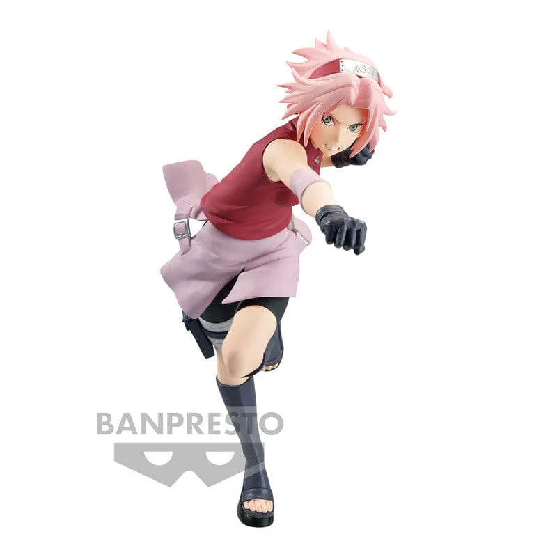 Banpresto - Naruto Shippuden Vibration Stars-Haruno Sakura＆Hyūga Hinata-(A:Haruno Sakura) Figure
