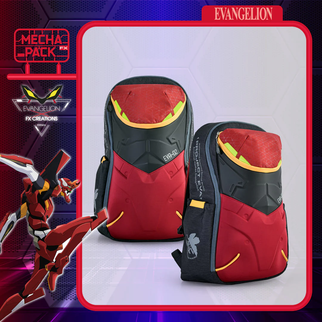 Neon Genesis Evangelion EVA-02 Mecha Pack - AGS Pro Backpack