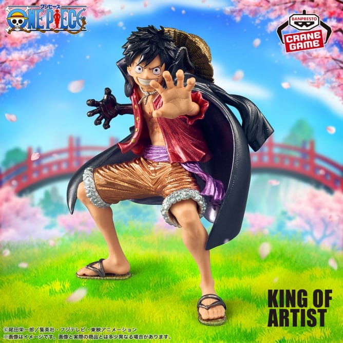 Banpresto-One Piece King Of Artist Monkey.D.Luffy- Wano Country II Sepcial ver. - - Image 3