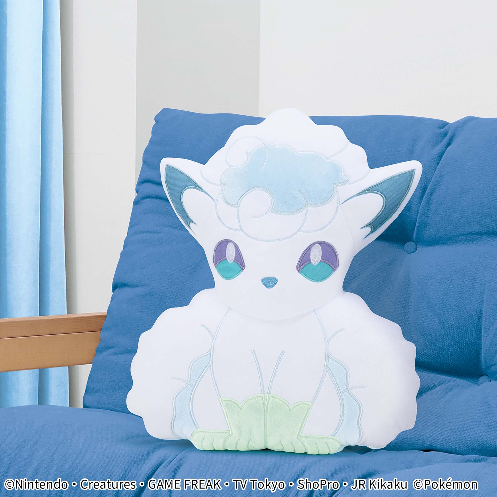 Pokemon Vulpix Alola Form Plush Cushion - 10 Inches - Image 2
