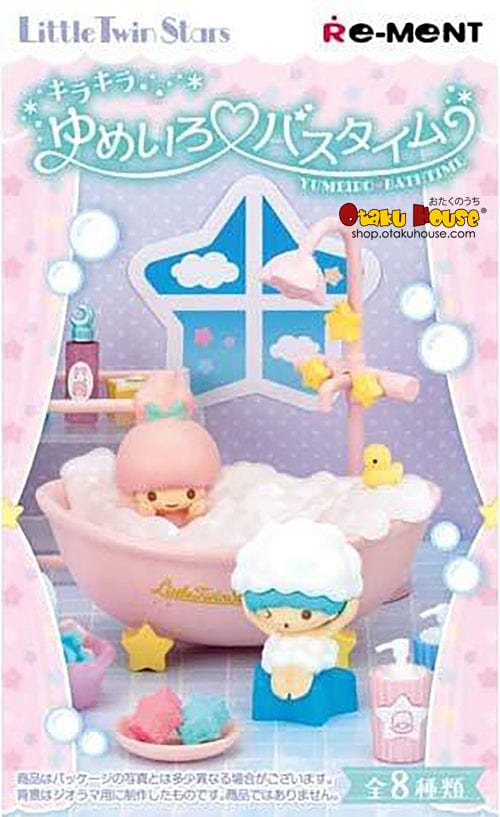 [Blind Box] Little Twin Stars Yumeiro Bath Time - Re-Ment