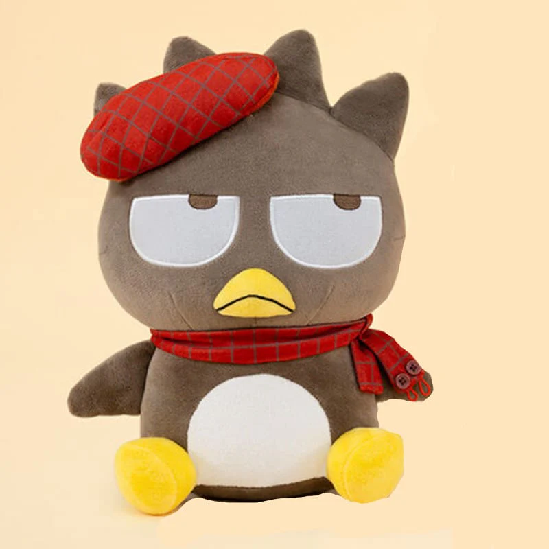 Sanrio Favorite Scarf BIG Plush Toy - Badtz-Maru & Good Hanamaru (10 Inches) - Image 3