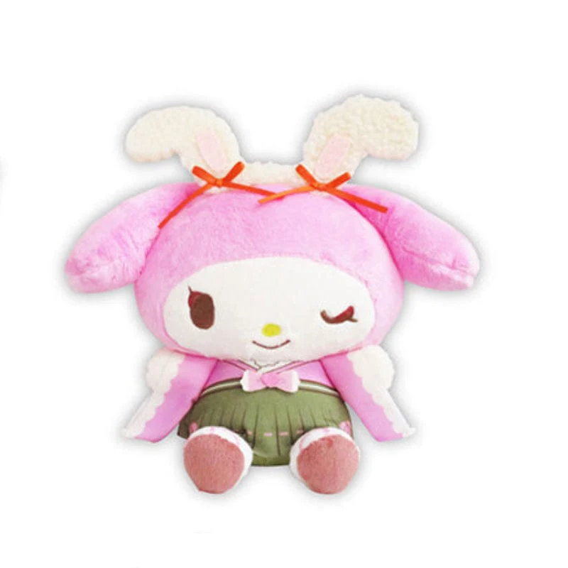 Sanrio Characters Mofu Ear Retro Lolita Doll Big - Hello Kitty, My Melody and Kuromi (12 Inches) - Image 4