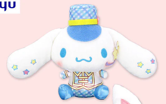 Sanrio Characters Ichigo Shimbun No. 640 Collaboration Plush Toy - Cinnamoroll, My Melody and Wish Me Mell (6 Inches) - Image 3