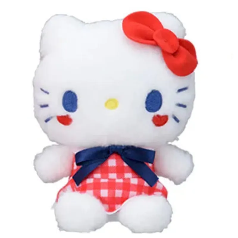 Sanrio Characters Yurukawa Plush Lovely Cherry - Hello Kitty, My Melody and Tuxedo Sam (6 Inches) - Image 3