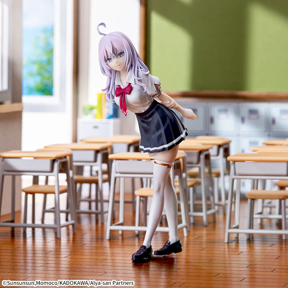 Sega - ALYA-SAN, THE GIRL NEXT DOOR WHO SOMETIMES WHISPERS IN RUSSIAN - Alya Luminasta Figure