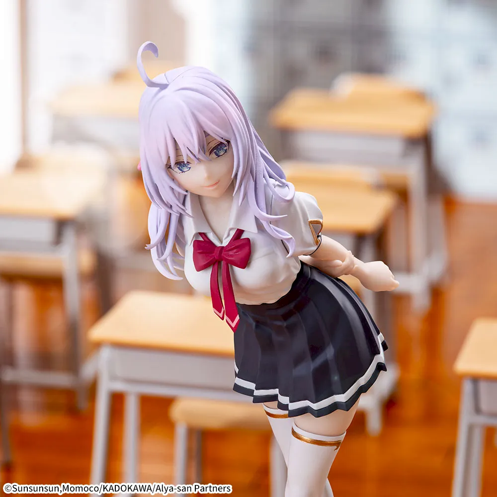 Sega - ALYA-SAN, THE GIRL NEXT DOOR WHO SOMETIMES WHISPERS IN RUSSIAN - Alya Luminasta Figure - Image 4