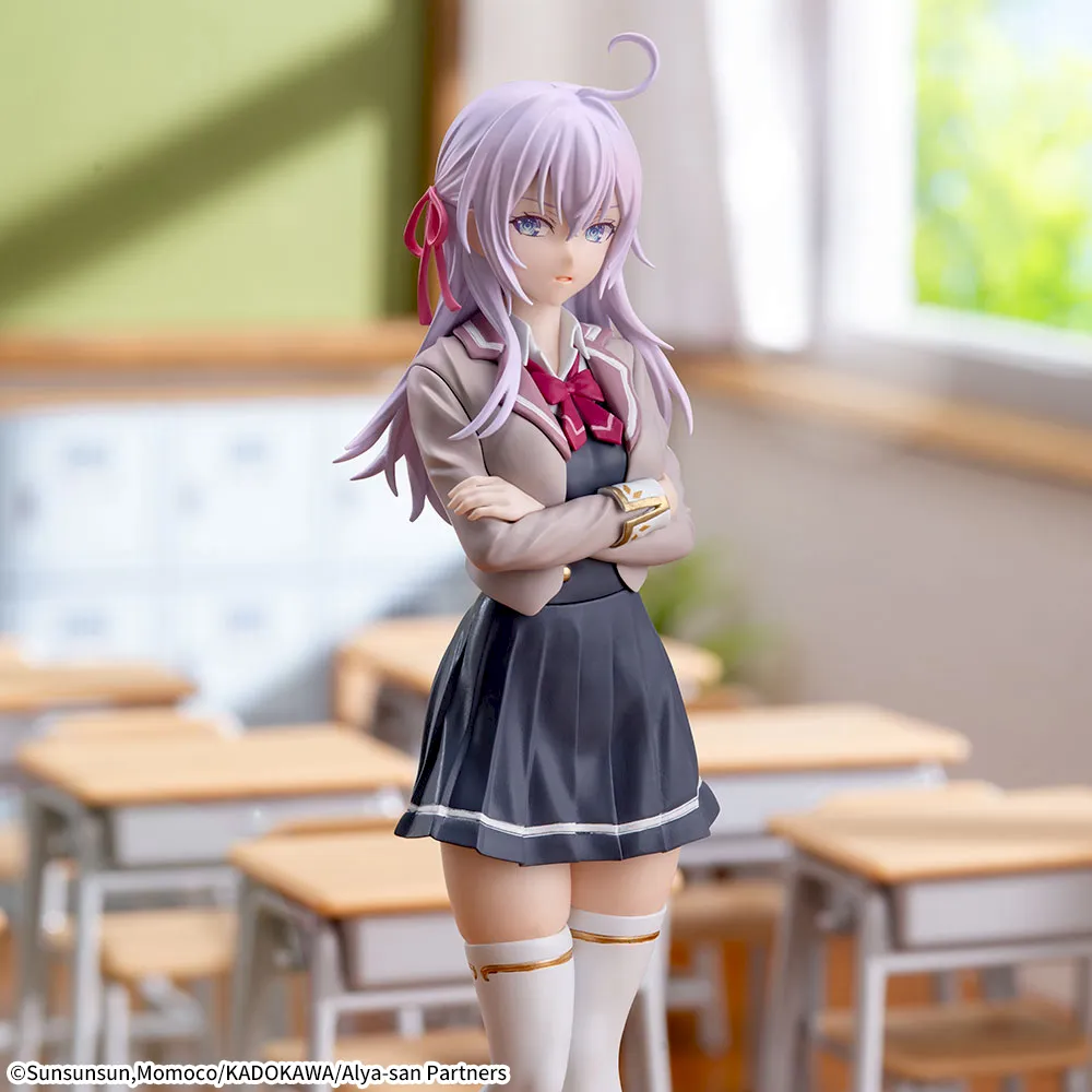 Sega - Alya-san, The Girl Next Door Who Sometimes Whispers in Russian - Alya Luminasta Figure - Image 2
