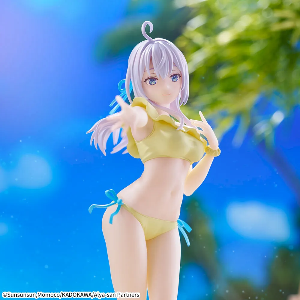 Sega - Alya-san, The Girl Next Door Who Sometimes Whispers in Russian - Arya Luminasta Swimsuit Figure - Image 2