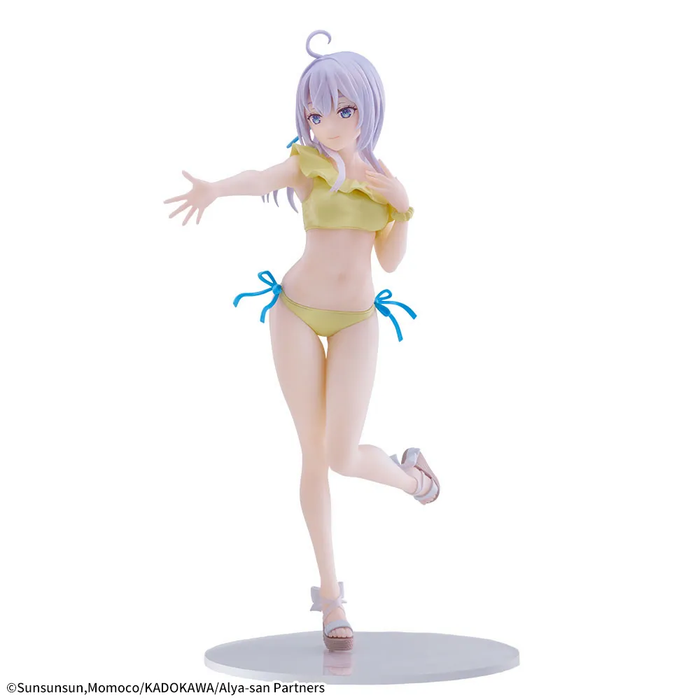 Sega - Alya-san, The Girl Next Door Who Sometimes Whispers in Russian - Arya Luminasta Swimsuit Figure - Image 6