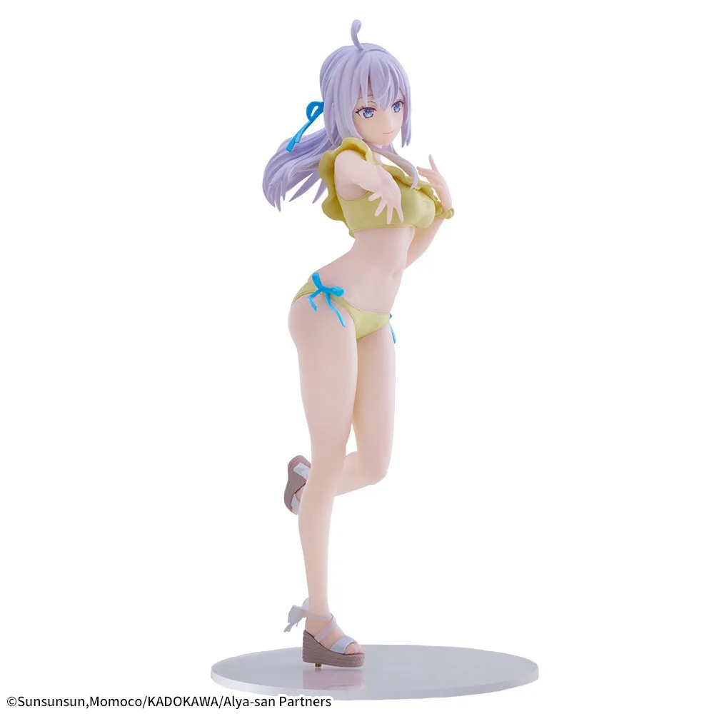 Sega - Alya-san, The Girl Next Door Who Sometimes Whispers in Russian - Arya Luminasta Swimsuit Figure - Image 8