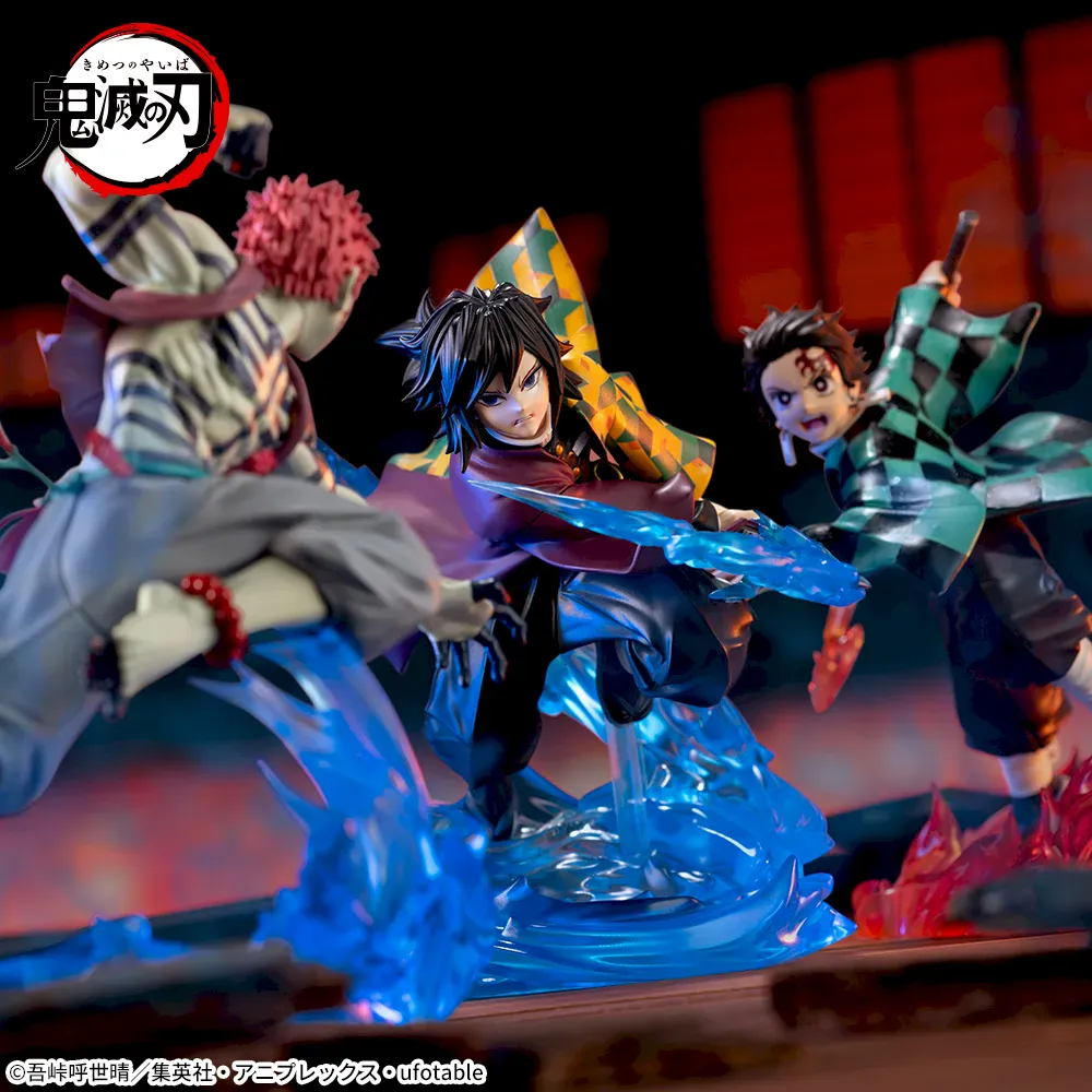 Sega - DEMON SLAYER: KIMETSU NO YAIBA - Giyu Tomioka XrossLink Infinity Castle Arc Figure - Image 6