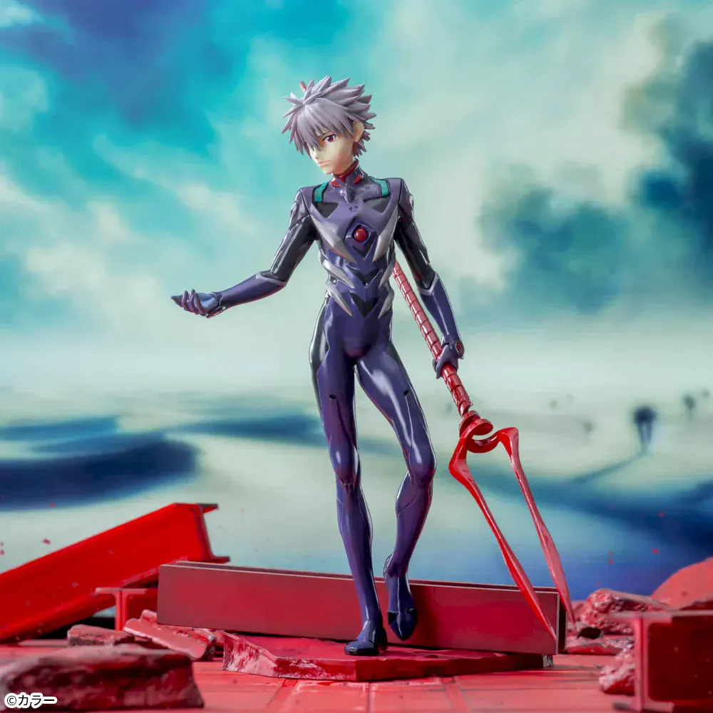 Sega – Evangelion: 3.0+1.0 Thrice Upon a Time – Nagisa Kaworu with Spear of Longinus Luminasta Figure - Image 4