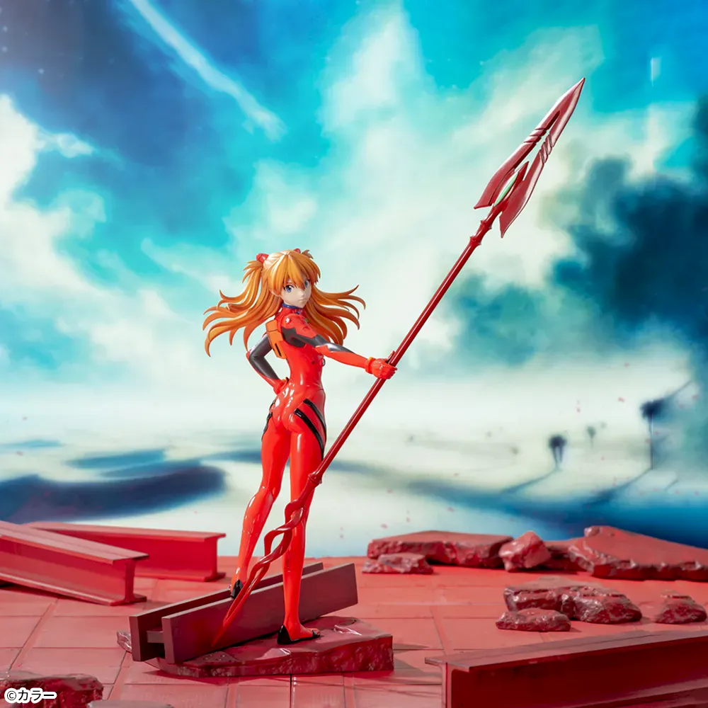 Sega - EVANGELION: 3.0+1.0 THRICE UPON A TIME - Shikinami Asuka Langley Luminasta Figure with Spear of Cassius