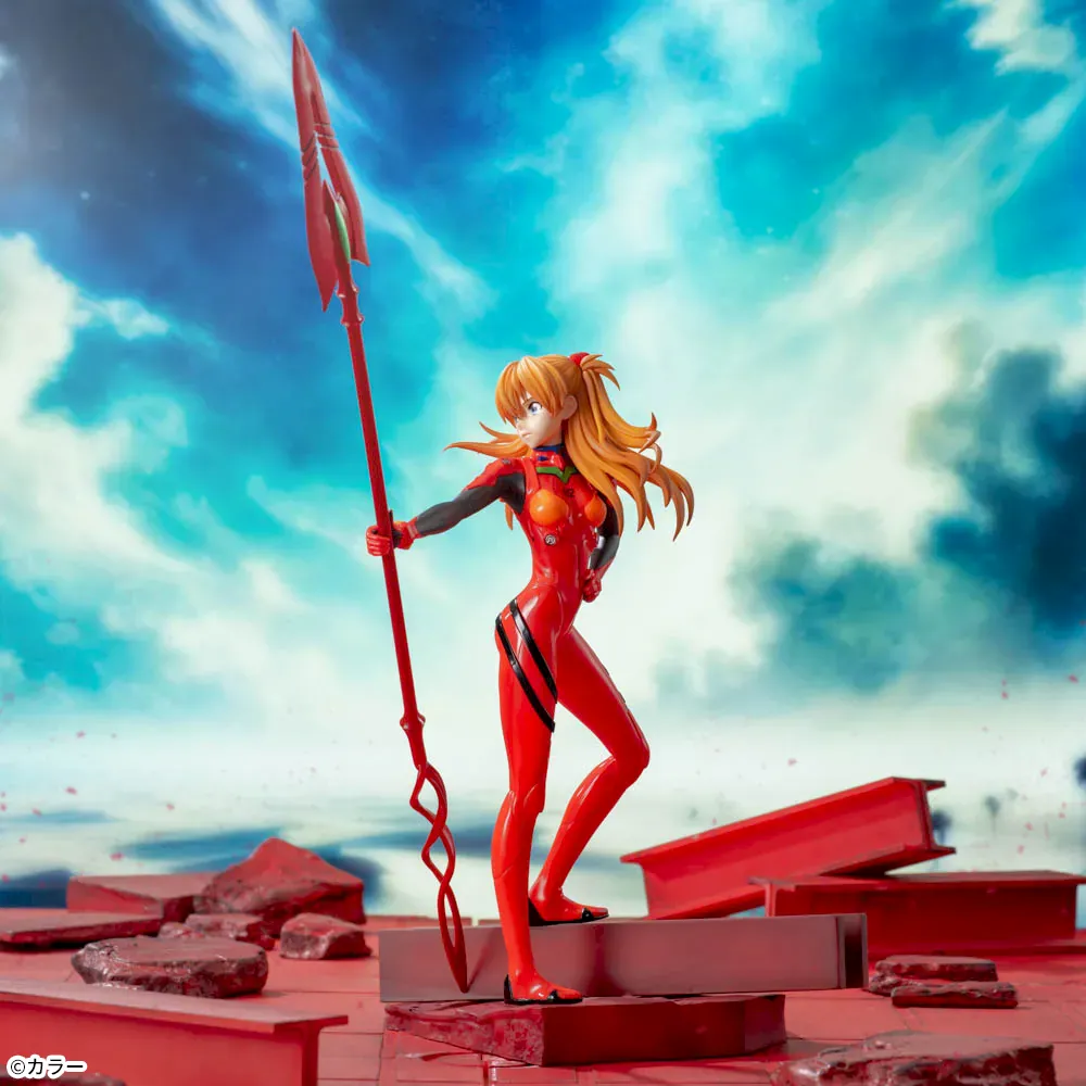 Sega - EVANGELION: 3.0+1.0 THRICE UPON A TIME - Shikinami Asuka Langley Luminasta Figure with Spear of Cassius - Image 2
