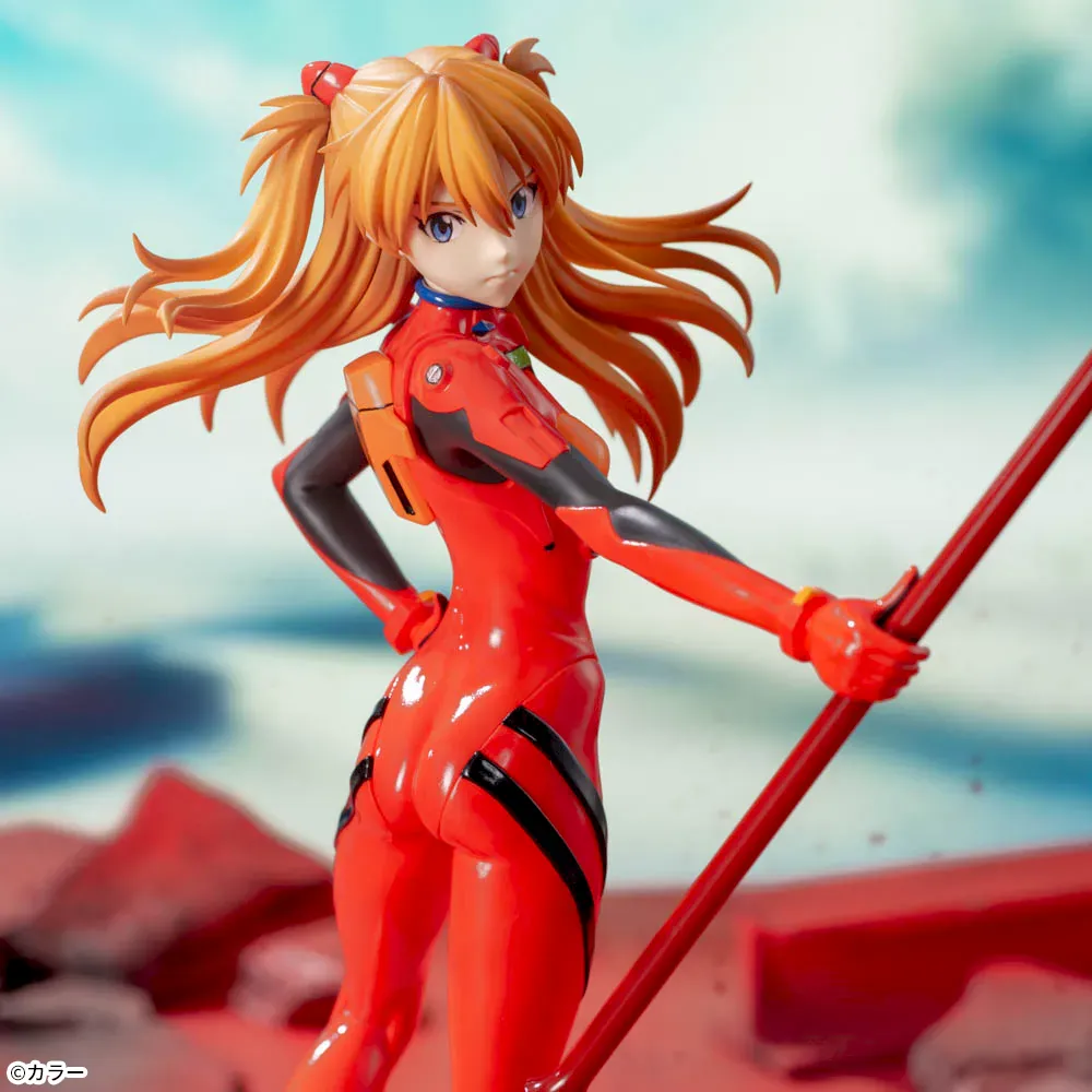 Sega - EVANGELION: 3.0+1.0 THRICE UPON A TIME - Shikinami Asuka Langley Luminasta Figure with Spear of Cassius - Image 3