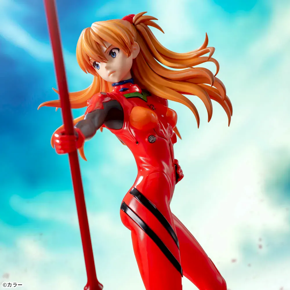 Sega - EVANGELION: 3.0+1.0 THRICE UPON A TIME - Shikinami Asuka Langley Luminasta Figure with Spear of Cassius - Image 4