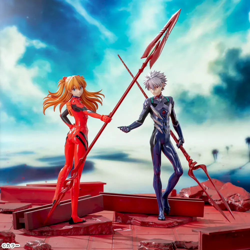 Sega - EVANGELION: 3.0+1.0 THRICE UPON A TIME - Shikinami Asuka Langley Luminasta Figure with Spear of Cassius - Image 5