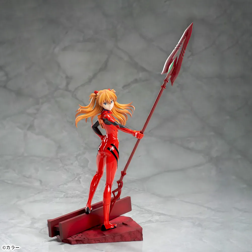 Sega - EVANGELION: 3.0+1.0 THRICE UPON A TIME - Shikinami Asuka Langley Luminasta Figure with Spear of Cassius - Image 6
