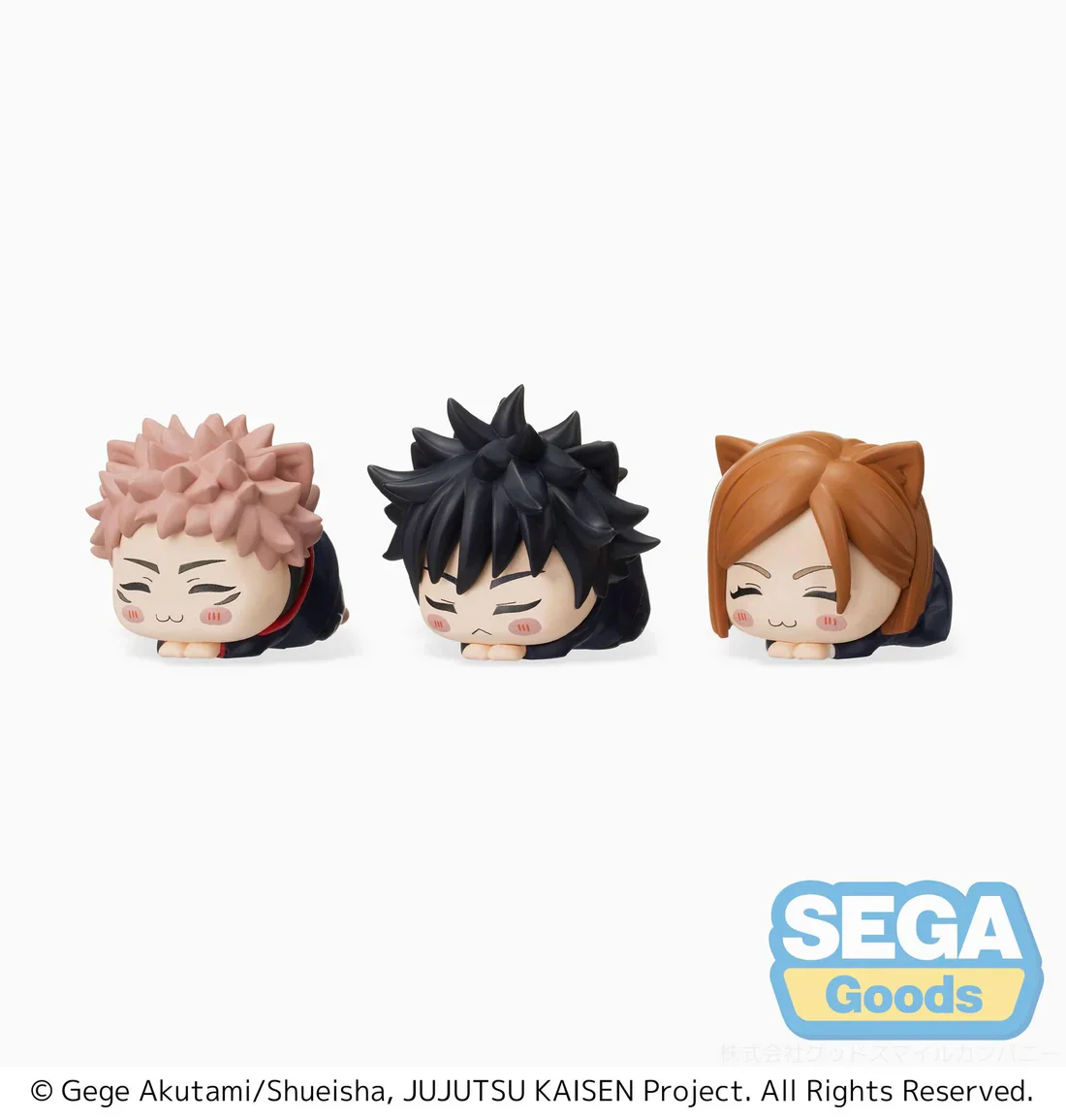 Sega - Jujutsu Kaisen Ohiruneko Mini Figure Set Yuji Megumi Nobara - 3 Inches - Image 3