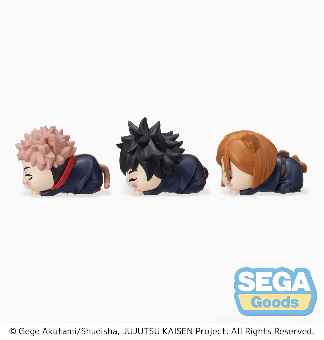 Sega - Jujutsu Kaisen Ohiruneko Mini Figure Set Yuji Megumi Nobara - 3 Inches - Image 4