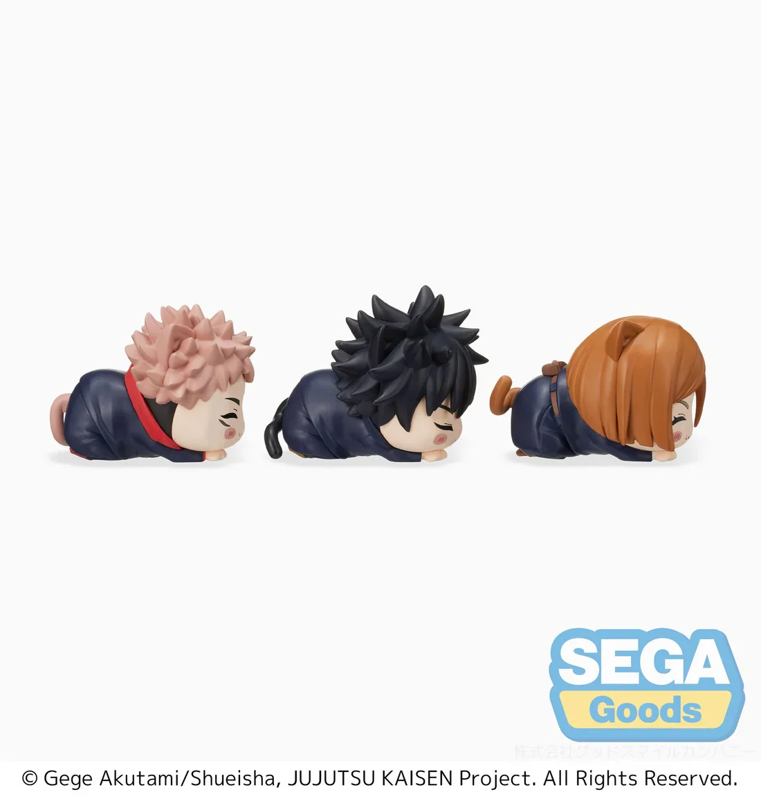 Sega - Jujutsu Kaisen Ohiruneko Mini Figure Set Yuji Megumi Nobara - 3 Inches - Image 5