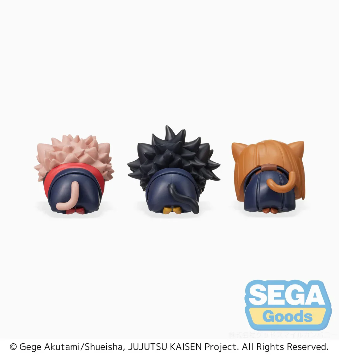 Sega - Jujutsu Kaisen Ohiruneko Mini Figure Set Yuji Megumi Nobara - 3 Inches - Image 7