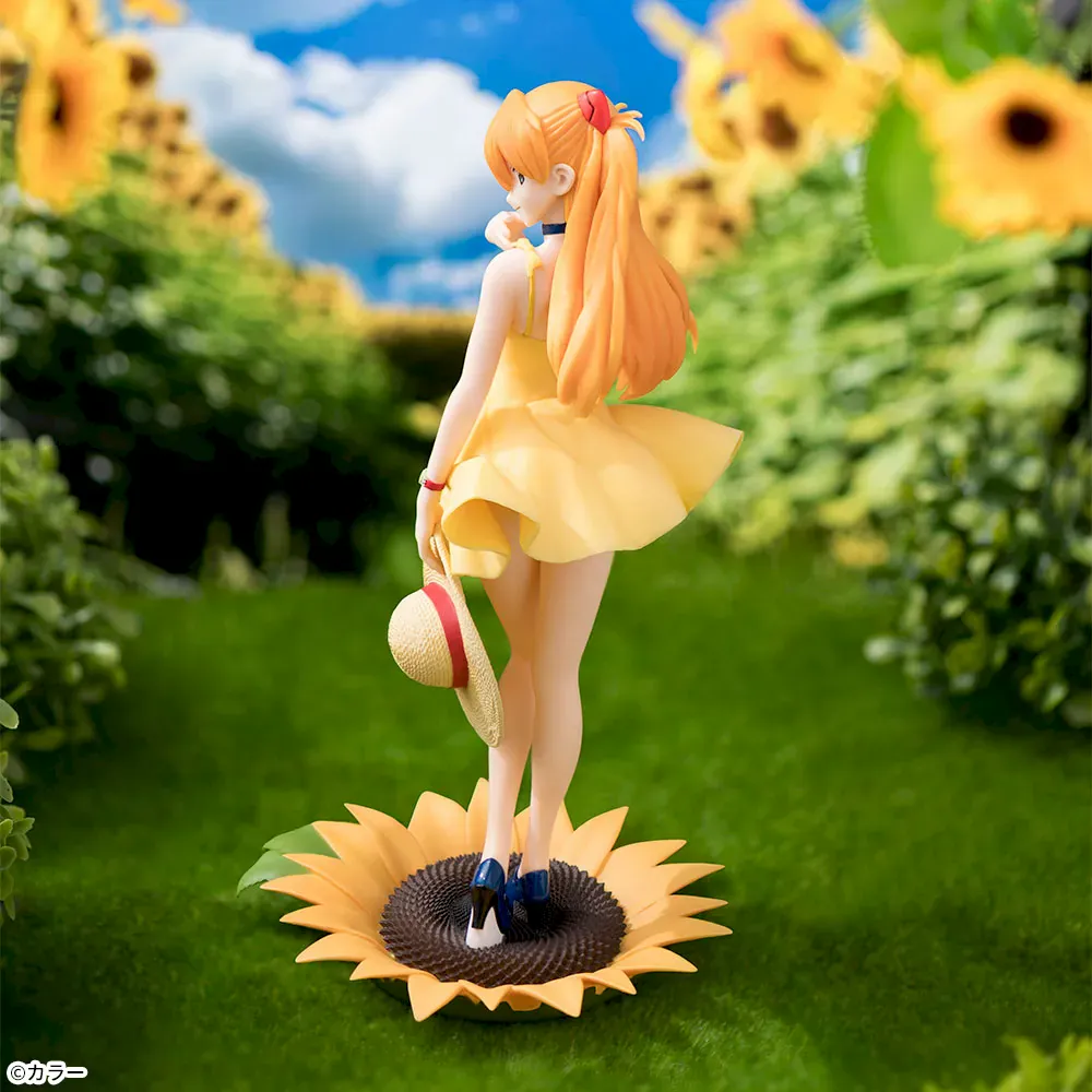 Sega-Neon Genesis Evangelion – Luminasta: Asuka Summer Dress Ver. 2 (with Sunflower Base) - Image 5