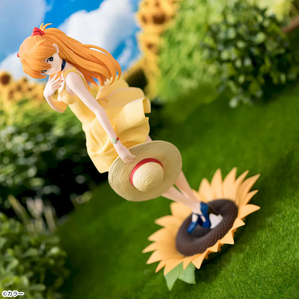 Sega-Neon Genesis Evangelion – Luminasta: Asuka Summer Dress Ver. 2 (with Sunflower Base) - Image 6