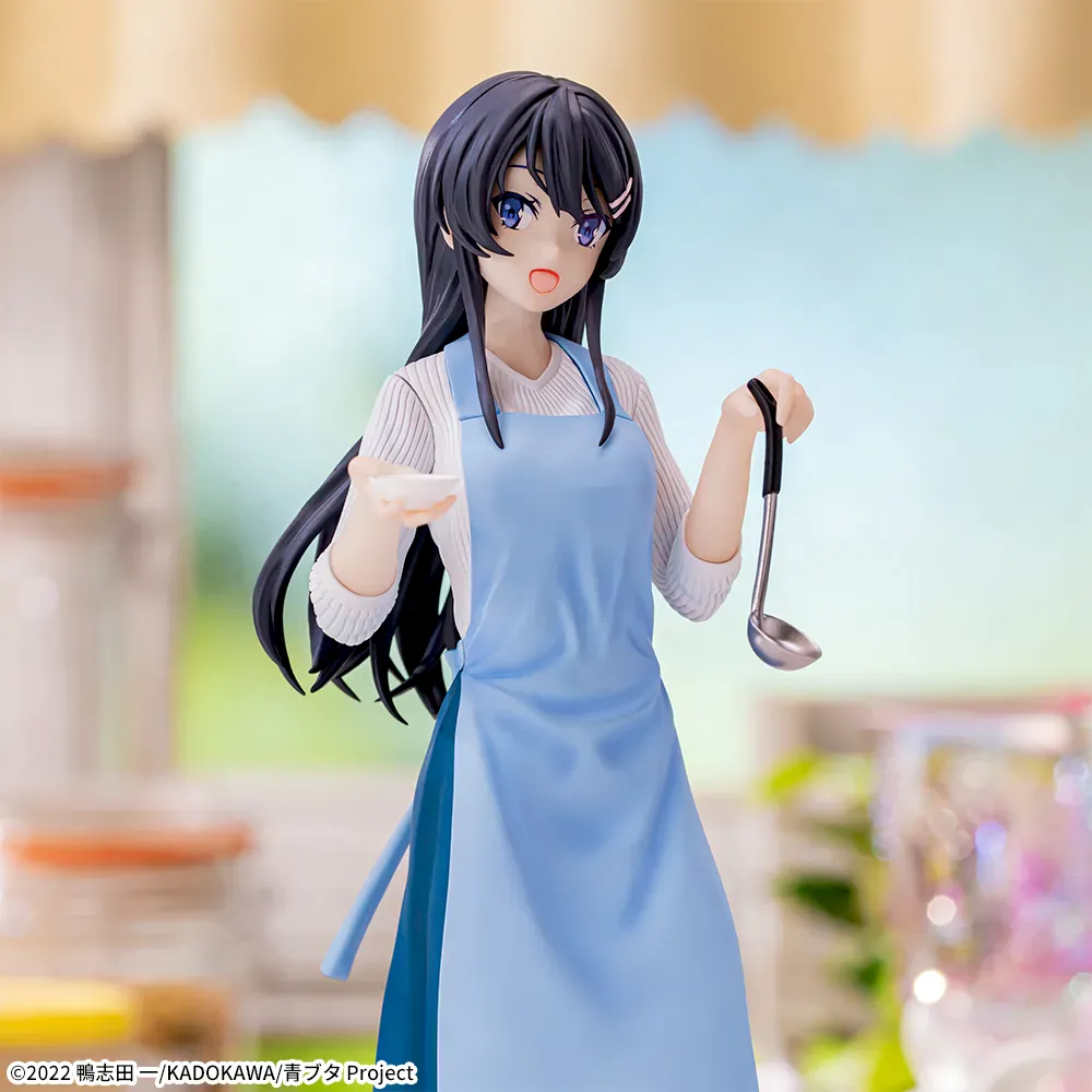 Sega - Rascal Does Not Dream of Bunny Girl Senpai - Mai Sakurajima Luminasta Apron Figure - Image 2