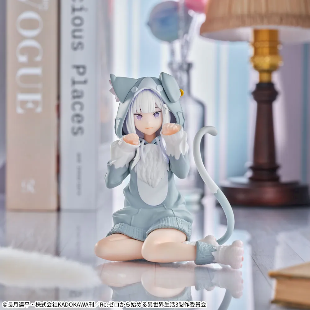 Re:ZERO -Starting Life in Another World - Emilia Yumemirize Fluffy Pack Figure