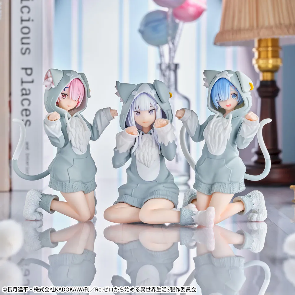 Re:ZERO -Starting Life in Another World - Emilia Yumemirize Fluffy Pack Figure - Image 5