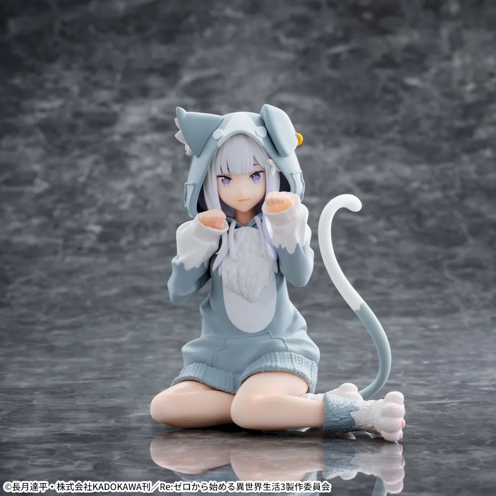 Re:ZERO -Starting Life in Another World - Emilia Yumemirize Fluffy Pack Figure - Image 6