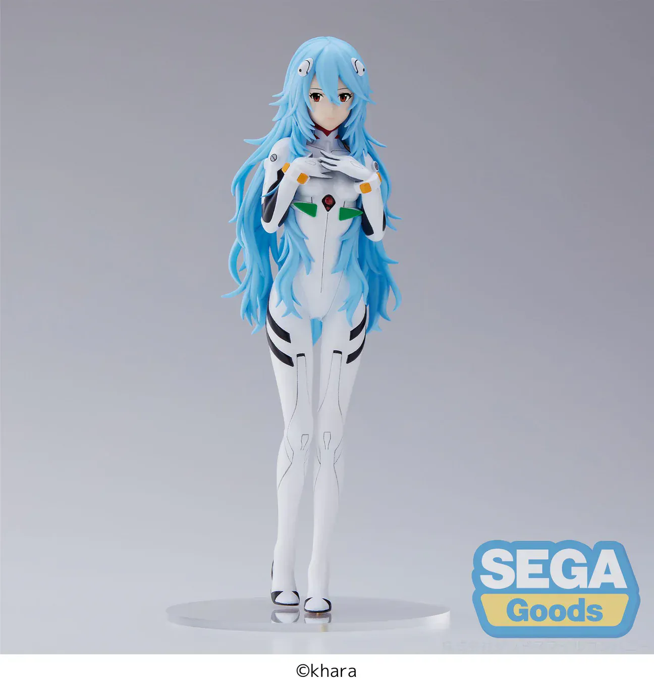 Sega - SHIN EVANGELION - Ayanami Rei Long Hair Ver. SPM Figure - Image 2