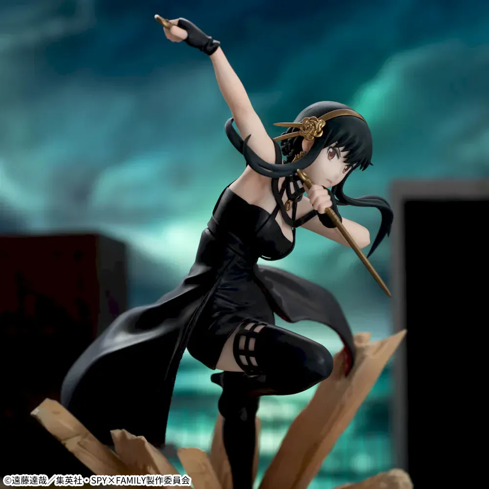 Sega – Spy×Family – Forger Yor (Thorn Princess) Luminasta Mission Extend Figure - Image 6
