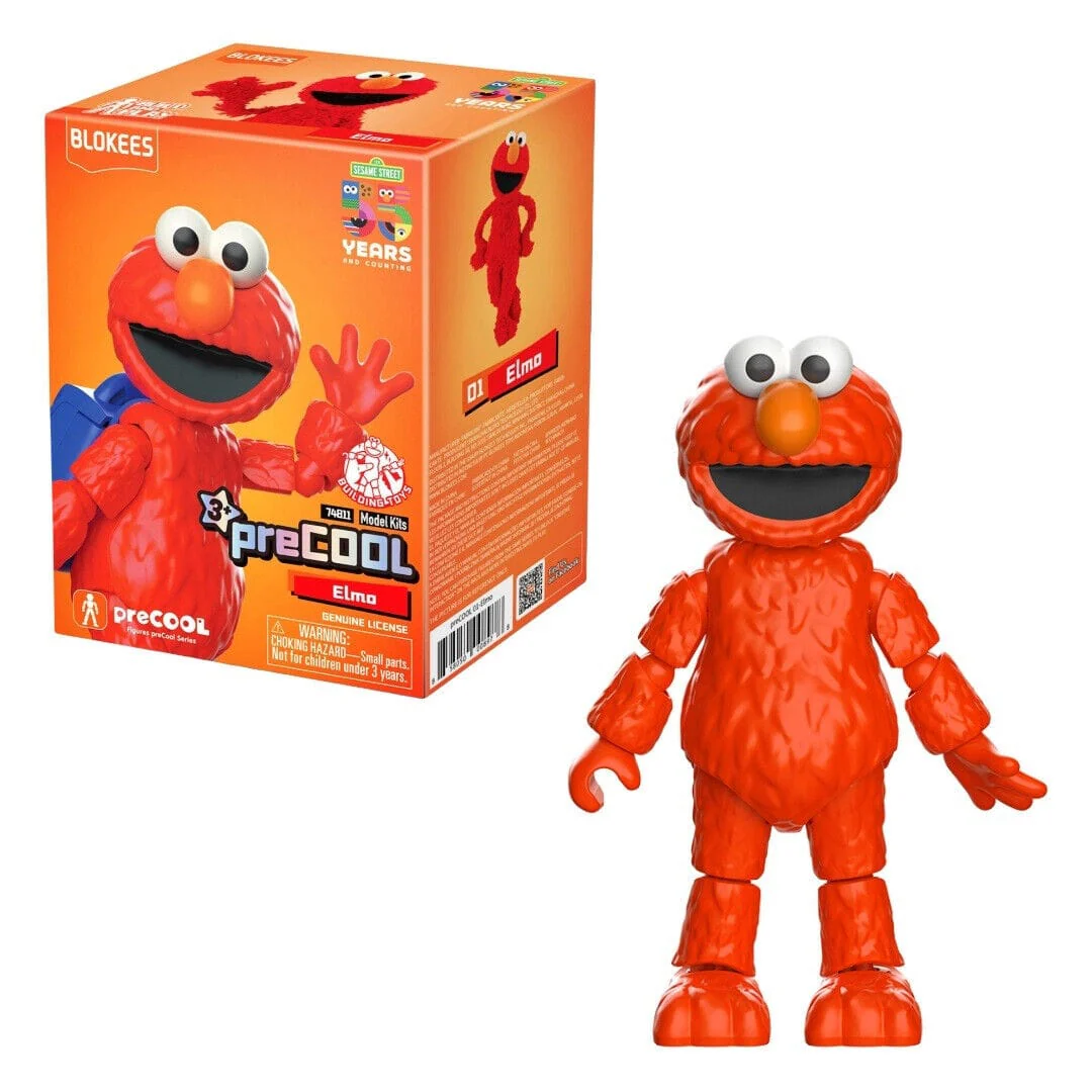 Sesame Street Elmo Blokees Figure - Image 2