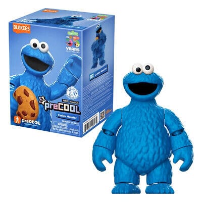 Sesame Street Friends Cookie Monster Blokees Figure - Image 2