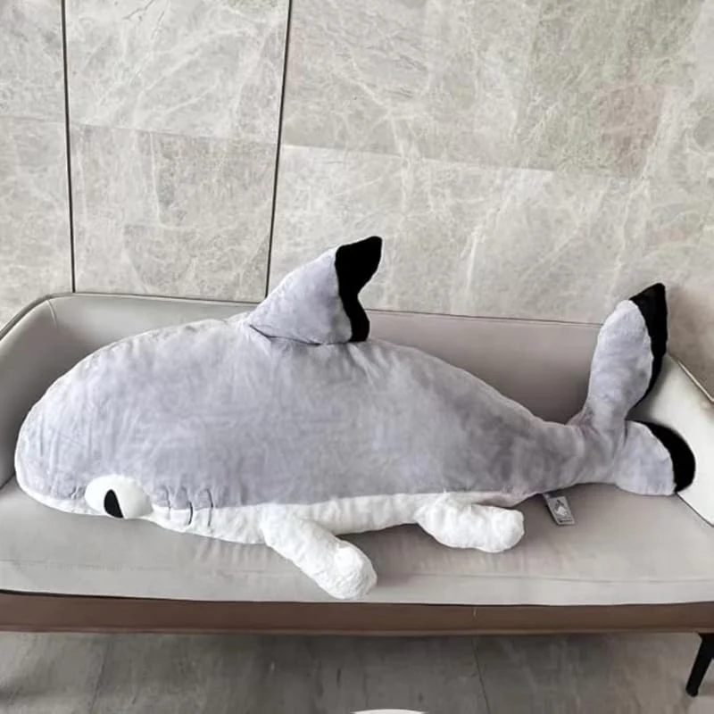 Sharkitty Plush - Gray Shark Cat XXL 100cm - Image 4