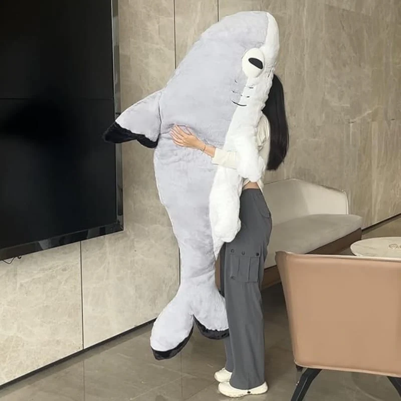 Sharkitty Plush - Gray Shark Cat XXL 100cm - Image 5