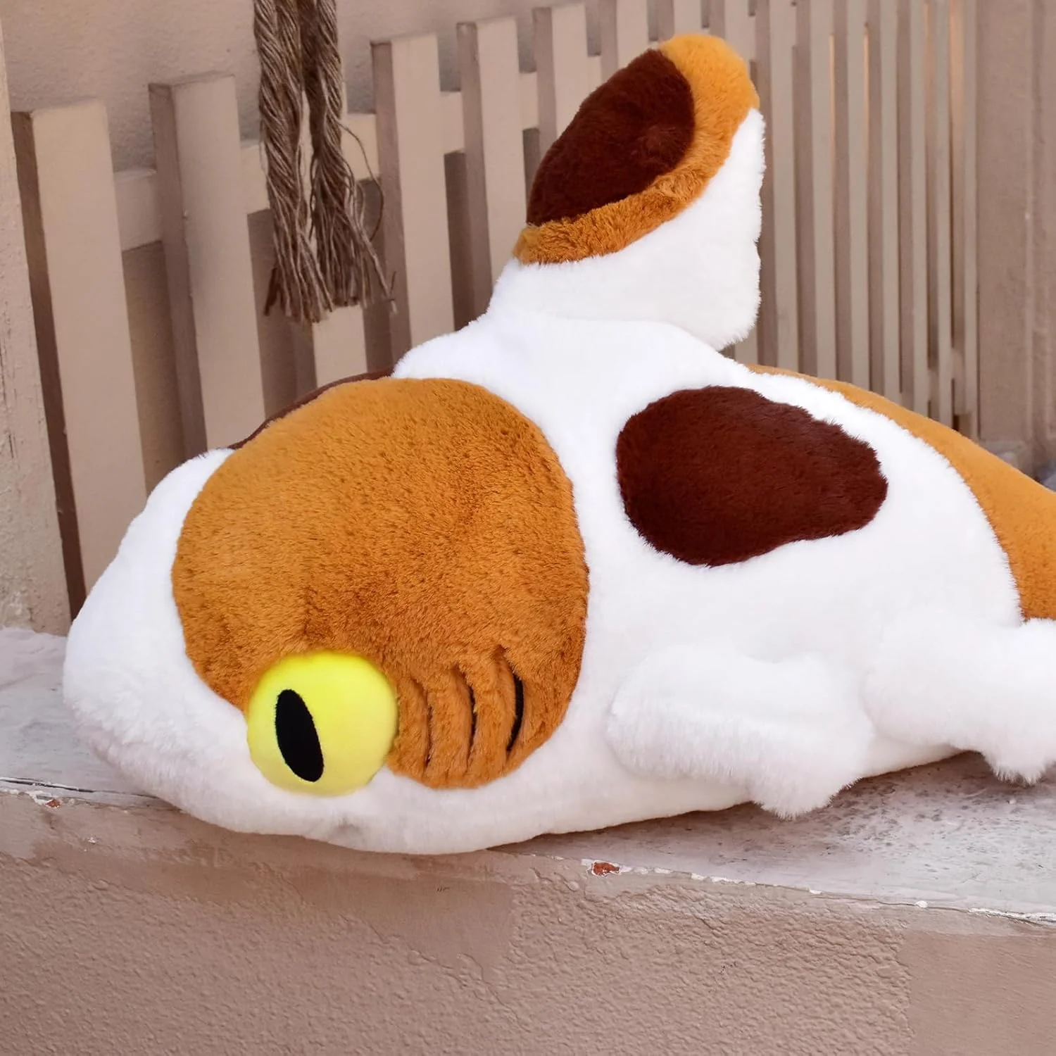 Sharkitty Plush - Calico Shark Cat XXL 100cm - Image 4