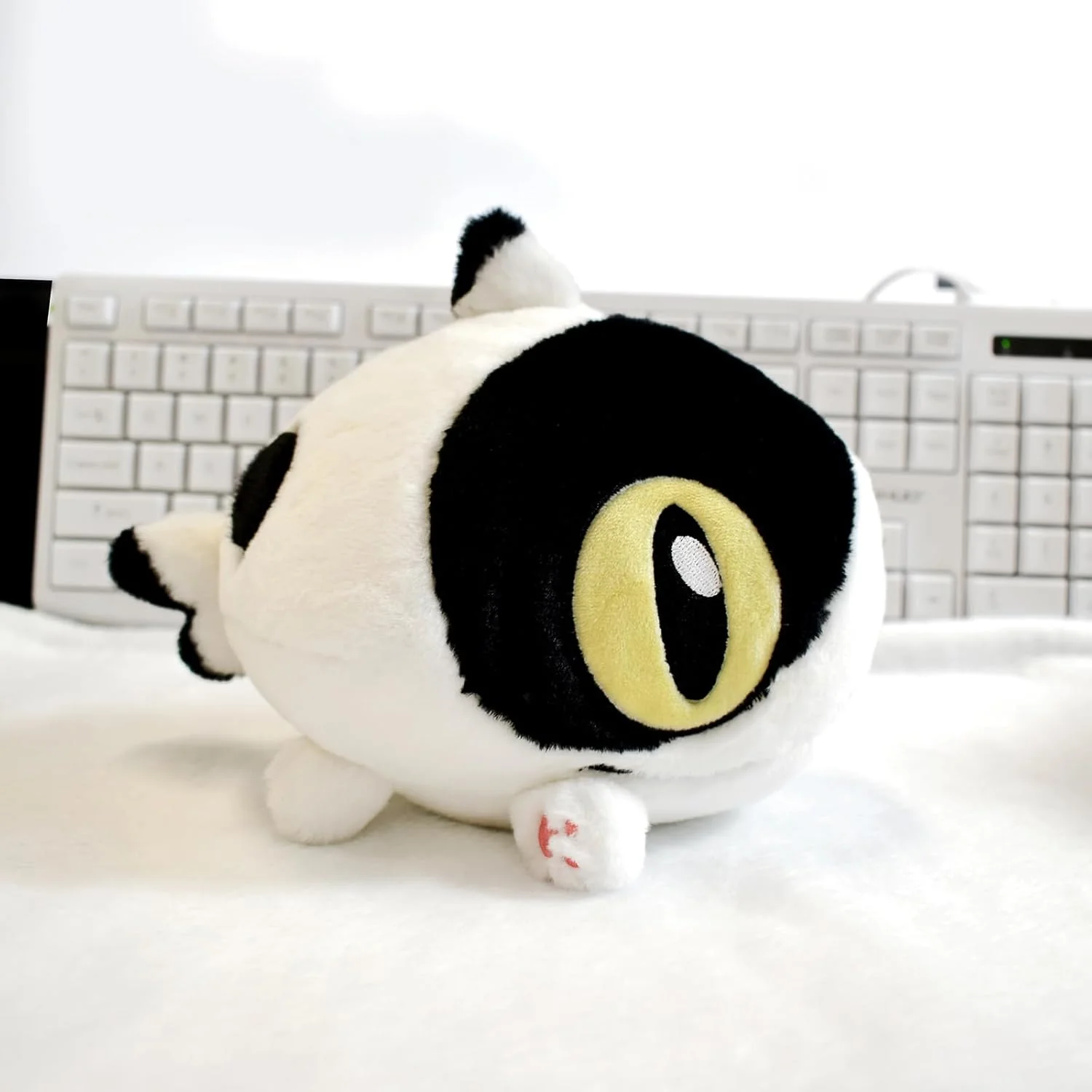 Sharkitty Shark Cat Cub Series Plush Toy - Cow 20cm - Image 4