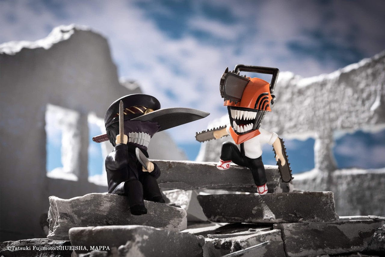 Sitting Chainsaw Man Mini Figures (Set of 13) - Image 2