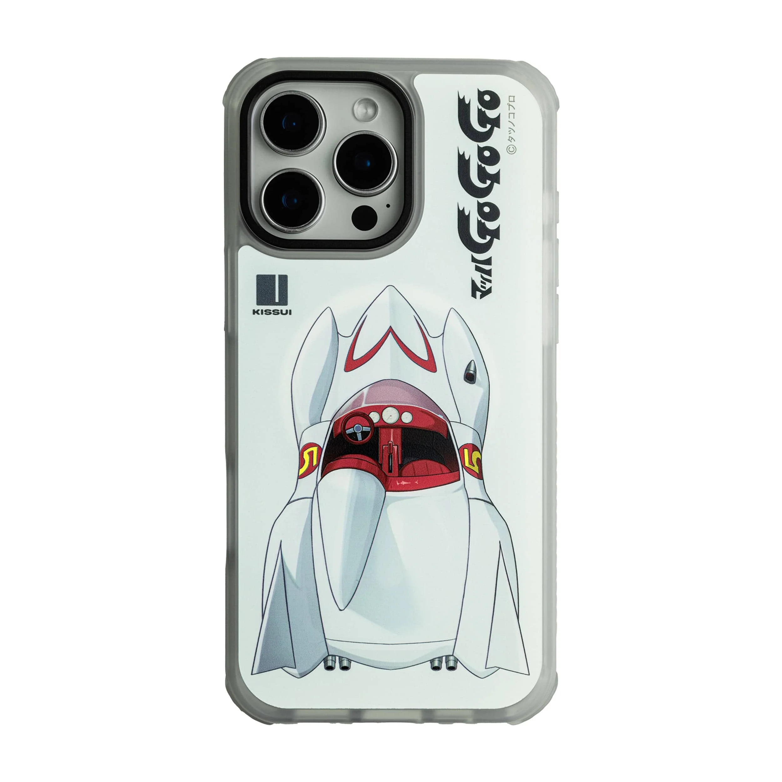 Speed Racer Mach 5 Aerial View Phone Case for iPhone 16, iPhone 16 Pro, iPhone 16 Pro Max