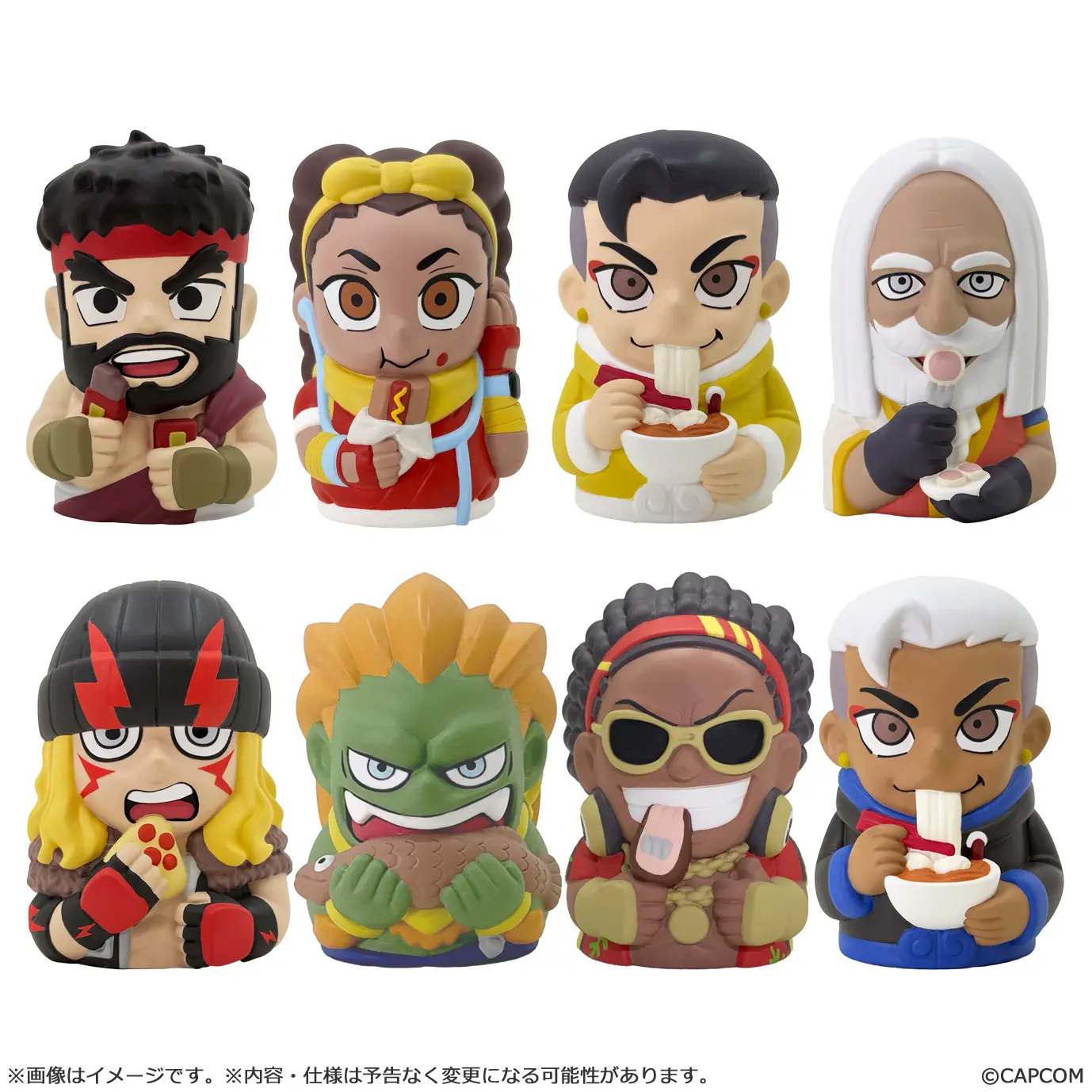 Street Fighter 6 Capcom Figure Builder Finger Puppet Street Fighter 6 Vol. 2 (Box of 8pcs)<br>[Pre-Order 16/08/26]