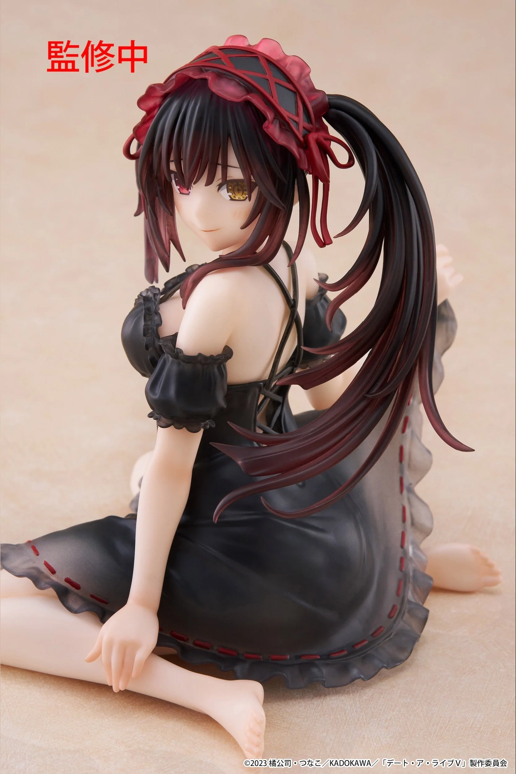 TAITO - DATE A LIVE V - Tokisaki Kurumi Desktop Cute Figure Nightwear Ver.